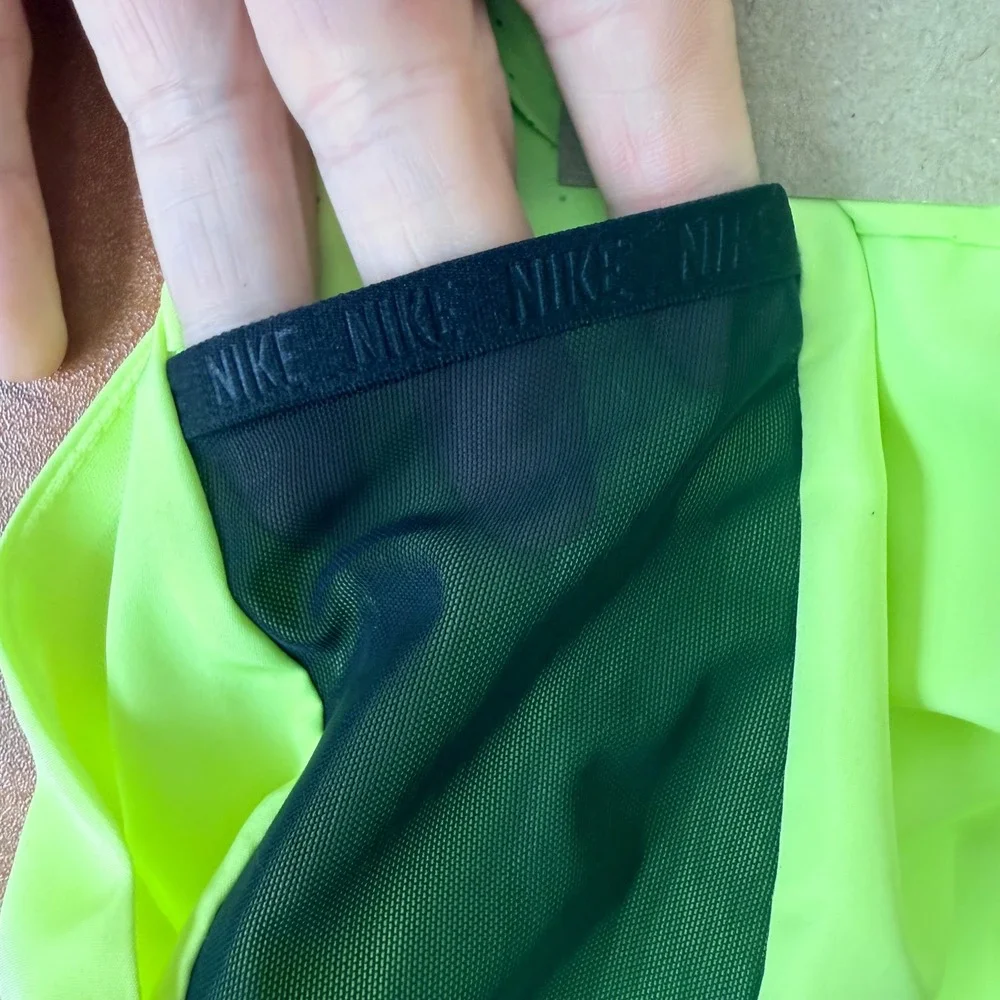 Nike Kids‎ Dri-FIT Training Shorts Neon Yellow Black HJ0630-736 XS NWT